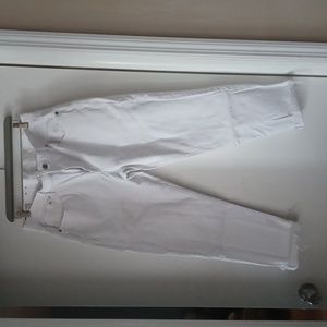 Mid rise Girl friend  white jean